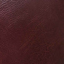 Vinyl Faux Leather Fabric 140cm, Claret Dark Red - Bull Ring Fabrics