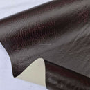 Vinyl Faux Leather Fabric 140cm, Dark Brown - Bull Ring Fabrics