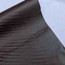 Vinyl Faux Leather Fabric 140cm, Dark Brown - Bull Ring Fabrics