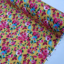 Viscose Printed Floral Summer Dress Fabric 60" - Bull Ring Fabrics