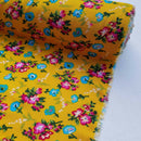 Viscose Printed Floral Summer Dress Fabric 60" - Bull Ring Fabrics