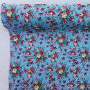 Viscose Printed Floral Summer Dress Fabric 60" - Bull Ring Fabrics