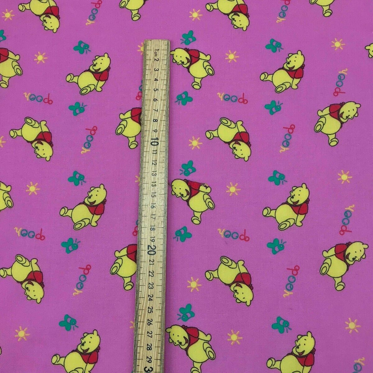 Winnie The Pooh Polycotton Fabric Crafts Quilting Bear 45" - Bull Ring Fabrics