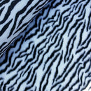 Zebra Velboa Animal Valboa Faux Fur Craft Fabric - Bull Ring Fabrics