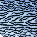Zebra Velboa Animal Valboa Faux Fur Craft Fabric - Bull Ring Fabrics