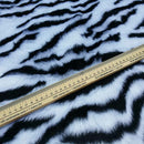 Zebra Velboa Animal Valboa Faux Fur Craft Fabric - Bull Ring Fabrics